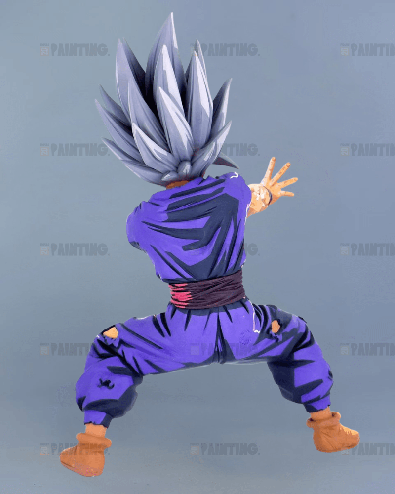 20CM Dragon Ball Son Gohan Beast SSJ Figure Repaint