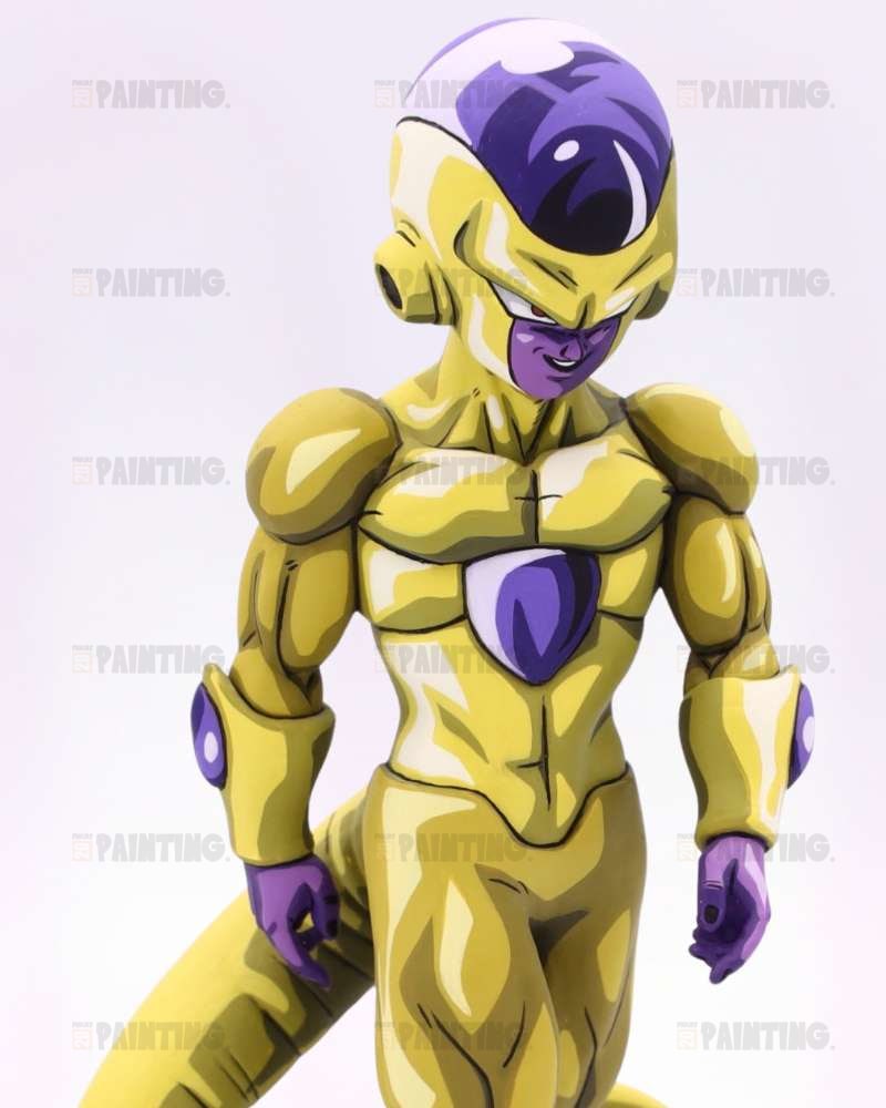 2D Anime Colour Dragon Ball Golden Frieza Figure