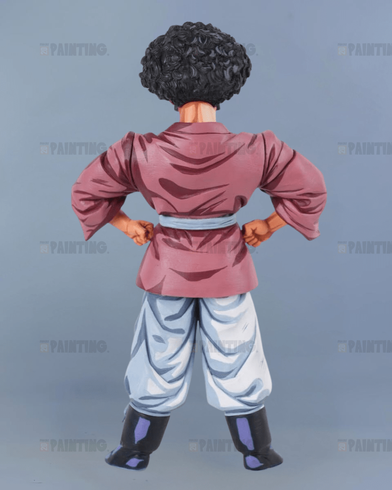 27CM Dragon Ball Z Duel Future Mr. Satan Figure Repaint