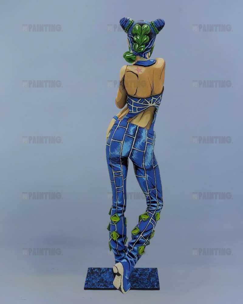26CM Jojo's Bizarre Adventure Jolyne Cujoh Figure Repaint