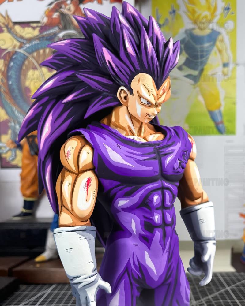 Custom DBZ Vegeta SSJ3 Ultra Ego Figure Repaint