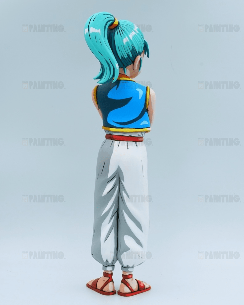 Dragon Ball Bulma Figure Repint