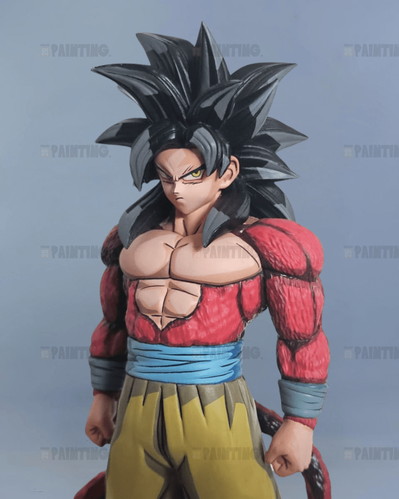 21CM Dragon Ball GT Super Saiyan 4 Figure Repaint