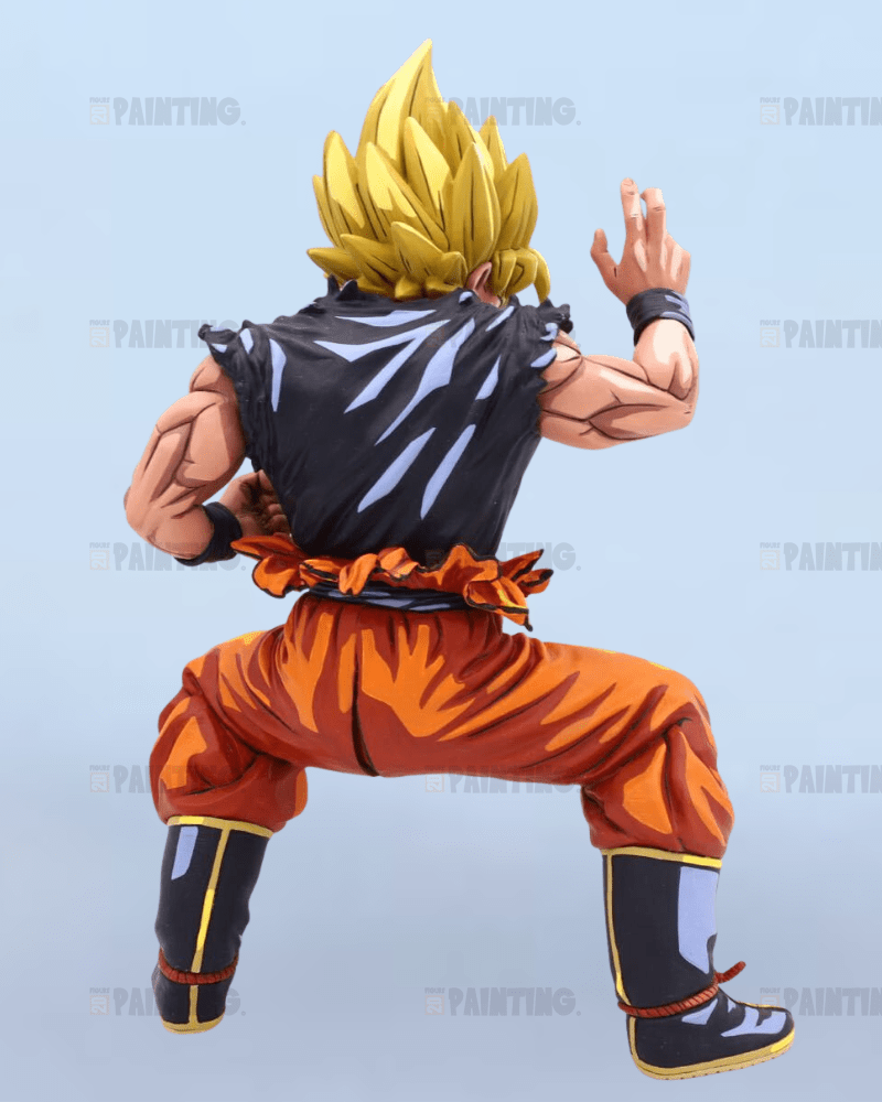 20CM Super Saiyan Son Goku Figure Repaint