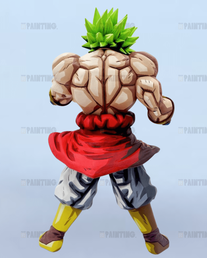 33CM Dragon Ball Super Saiyan Broly Figure Repaint