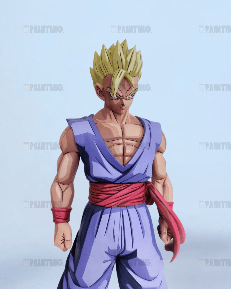 Dragon Ball Z Son Gohan SSJ Figure Repaint