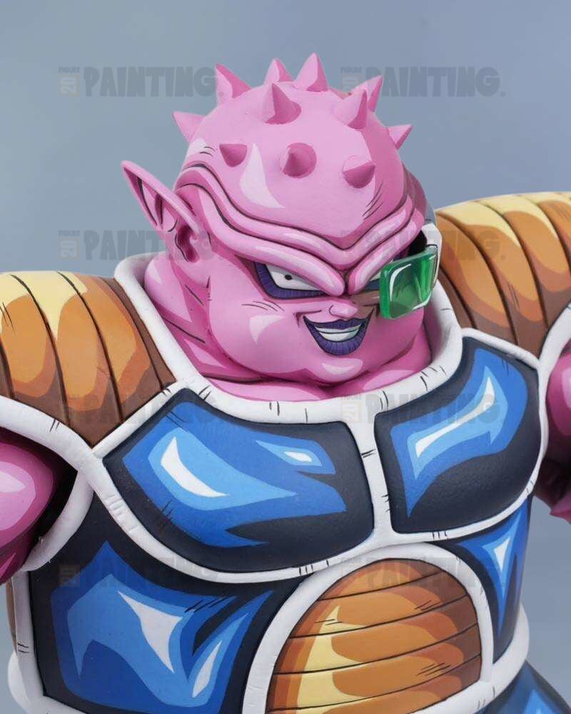 24CM Dragon Ball Dodoria 2D Colour Anime Figure Repaint