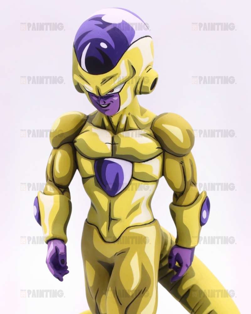 2D Anime Colour Dragon Ball Golden Frieza Figure