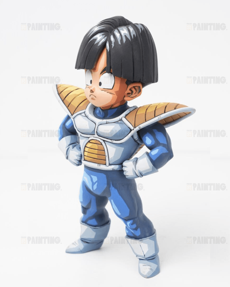 Dragon Ball Krillin & Son Gohan Figure Repaint