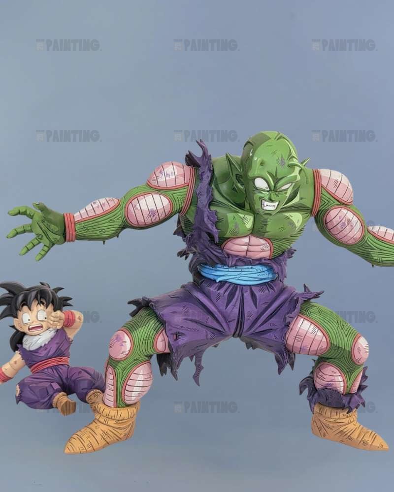 20CM Dragon Ball Piccolo & Son Gohan Figure Repaint
