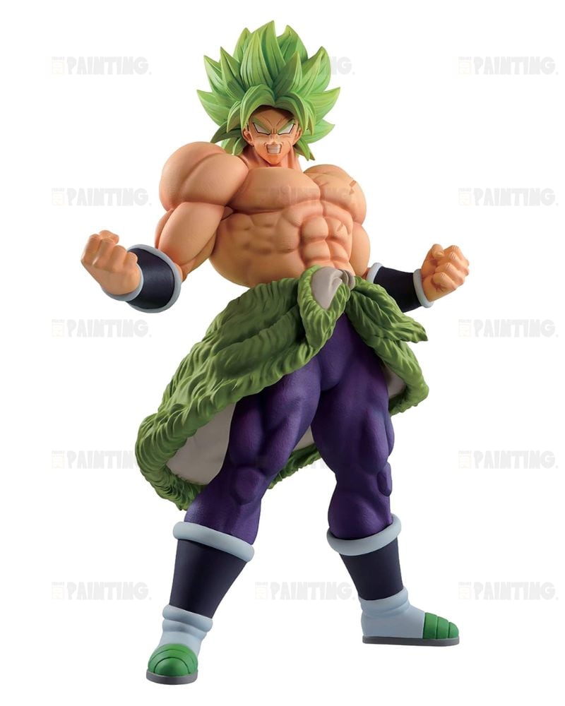30CM Dragon Ball Z Broly Super Hero Figure Repaint