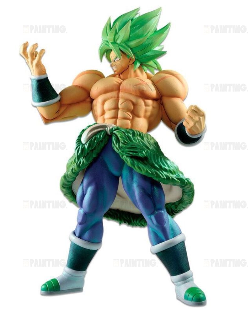 31CM Dragon Ball Z Broly Full Power Figure Repaint