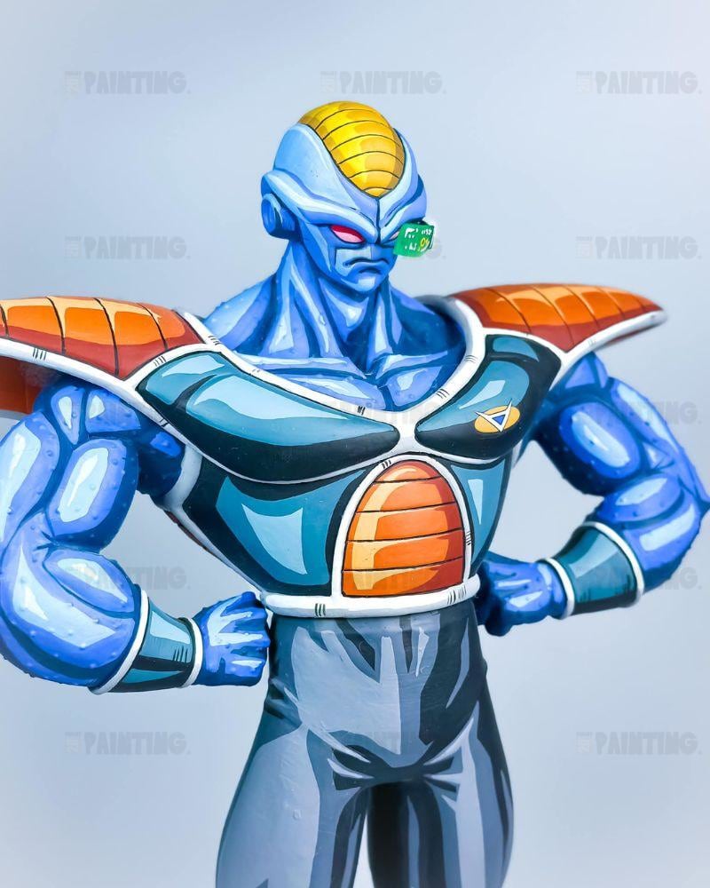 28CM Dragon Ball Z Ginyu Force Burter Figure Repaint - 2D Figure Painting