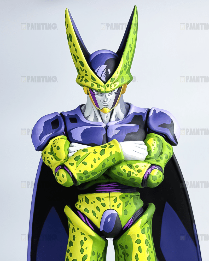 30CM Dragon Ball Z Cell Perfect Figure Repaint