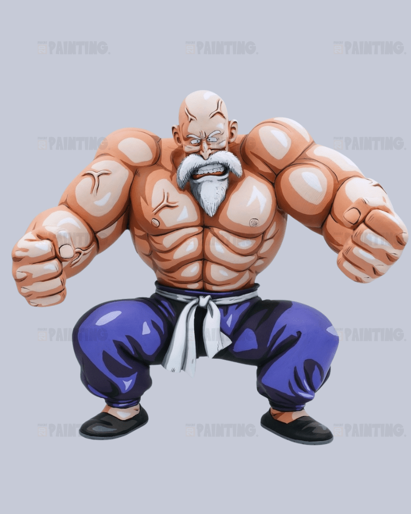 Dragon Ball Master Roshi Figure Repaint