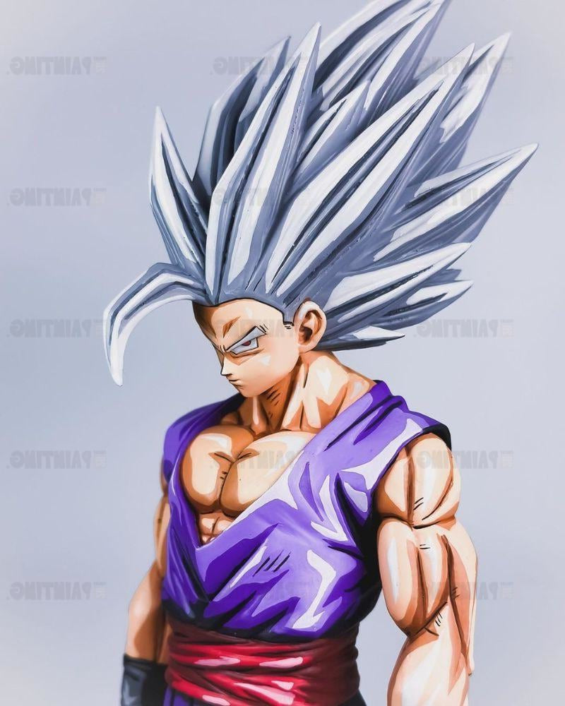 33CM Dragon Ball Z Gohan Beast Figure Repaint - 2D Figure Painting