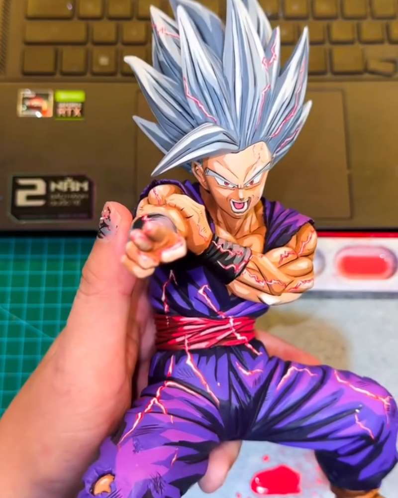 Dragon Ball Gohan Beast 2D Manga Colour Repaint