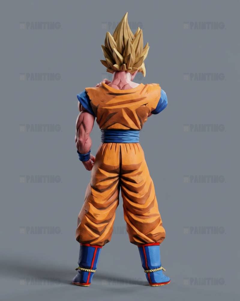 Dragon Ball Super Saiyan Son Goku Figure Repaint