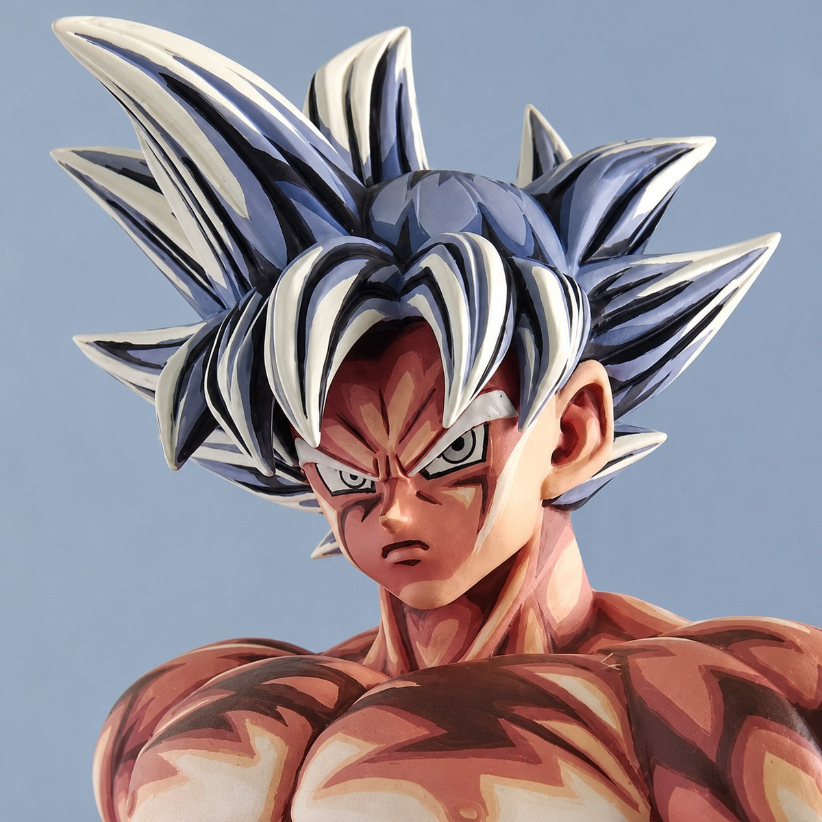 2D Anime Colour Dragon Ball Goku UI Figure Repaint — head detail