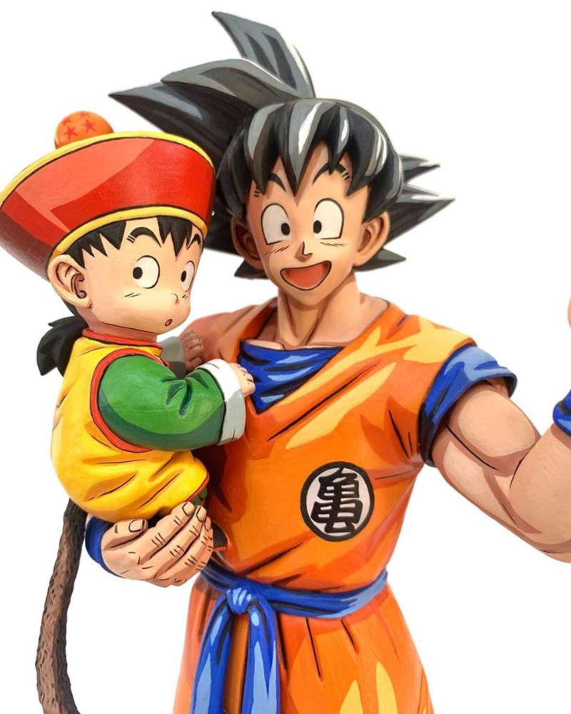 Dragon Ball Z Goku & Gohan Figure Repaint
