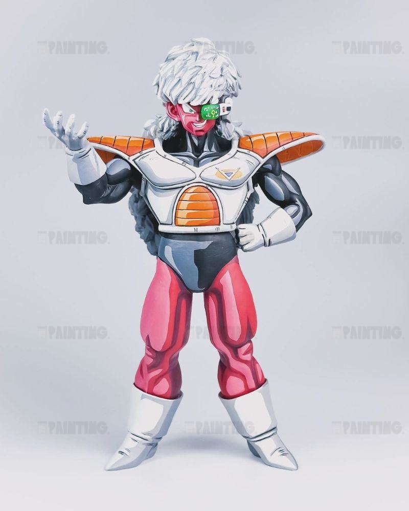 21CM Dragon Ball Z Ginyu Force Figure Jeice Figure Repaint - 2D Figure Painting