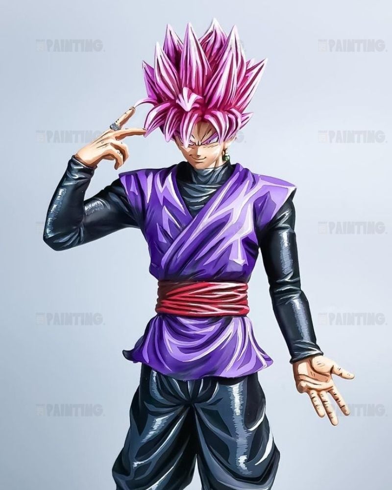 Son Goku Rose Figure Repaint