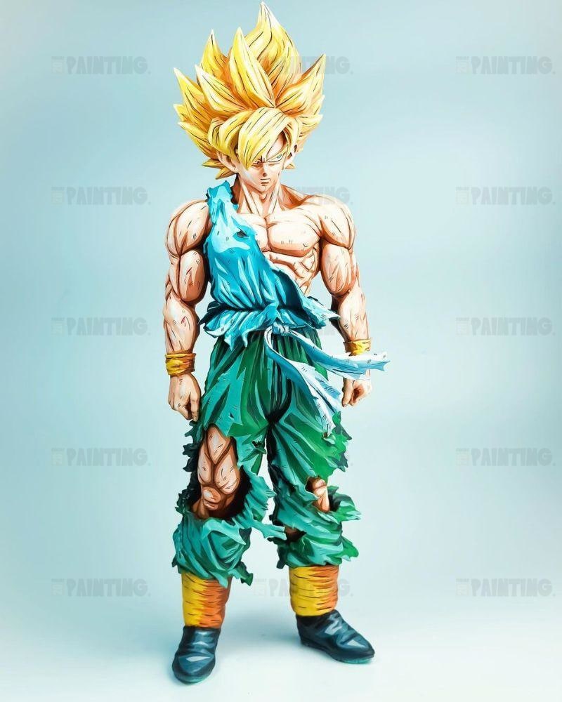 30CM Dragon Ball Z Son Goku Namek Repaint - 2D Figure Painting