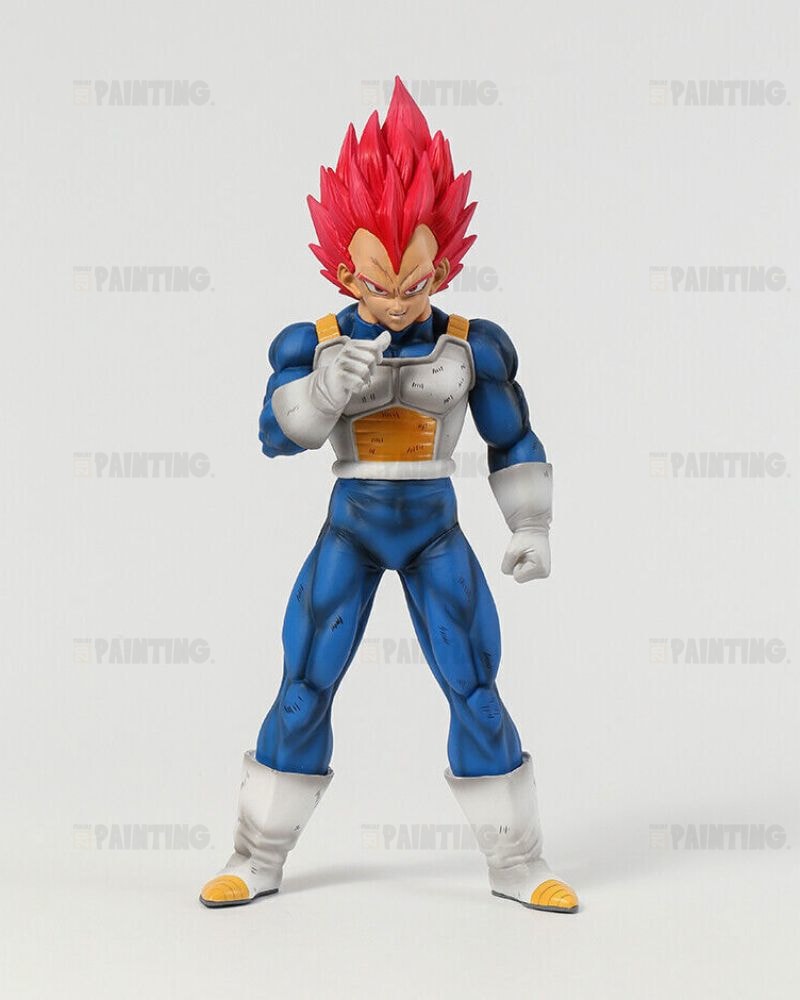 29CM Dragon Ball Z Vegeta Ultra Ego War Damage Figure Repaint