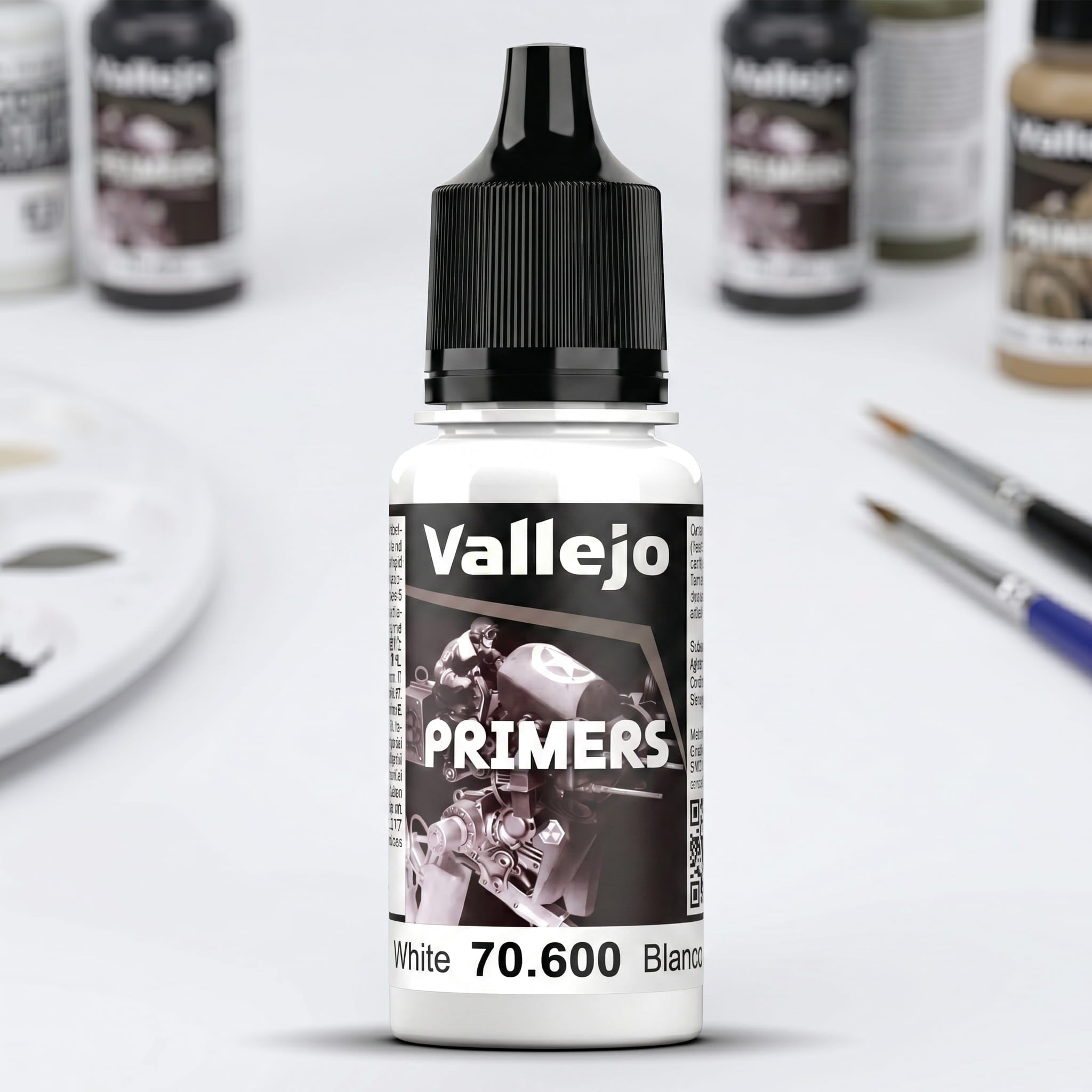 Figure Repaint | White Acrylic Primer