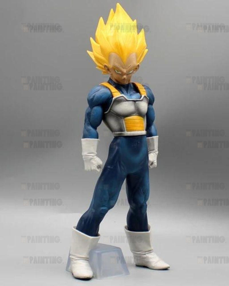30CM Dragon Ball Z Vegeta SSJ Figure Repaint - 2D Figure Painting