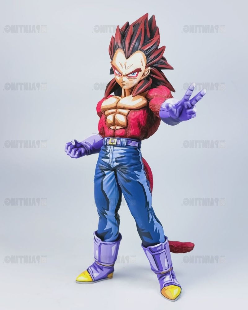 31CM Dragon Ball Z Vegeta SSJ4 Figure Repaint