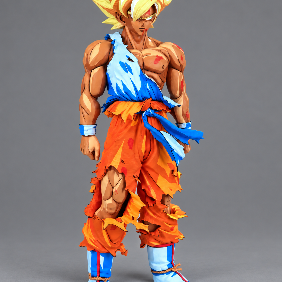 Goku SMSP Battle Damaged — detail