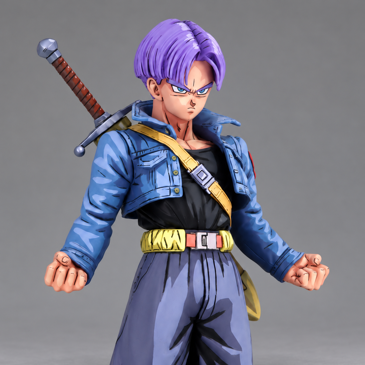 Trunks base form blue and violet repaint — portrait
