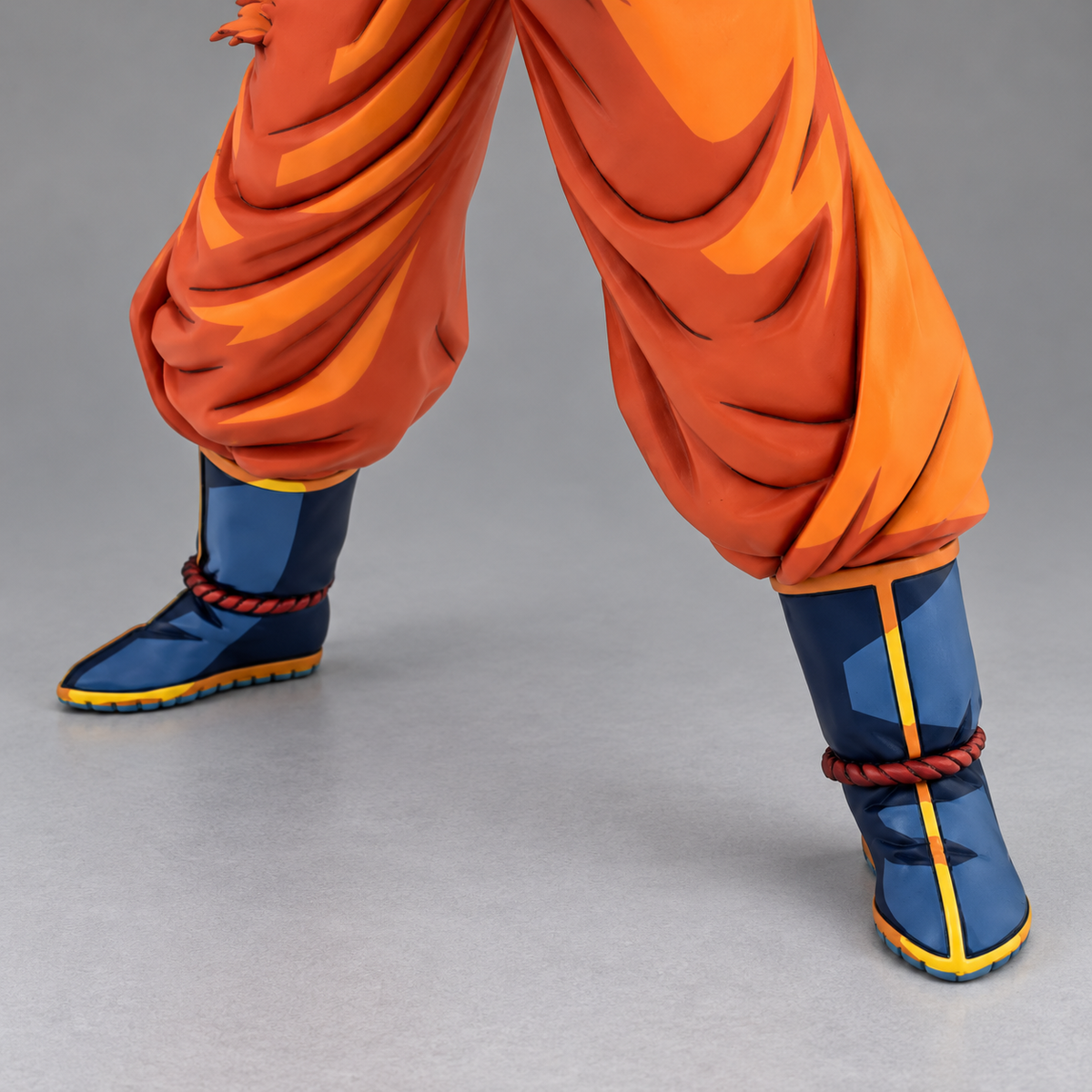 Dragon Ball Z Son Goku 2D Anime Colour Figure Repaint — feet and base