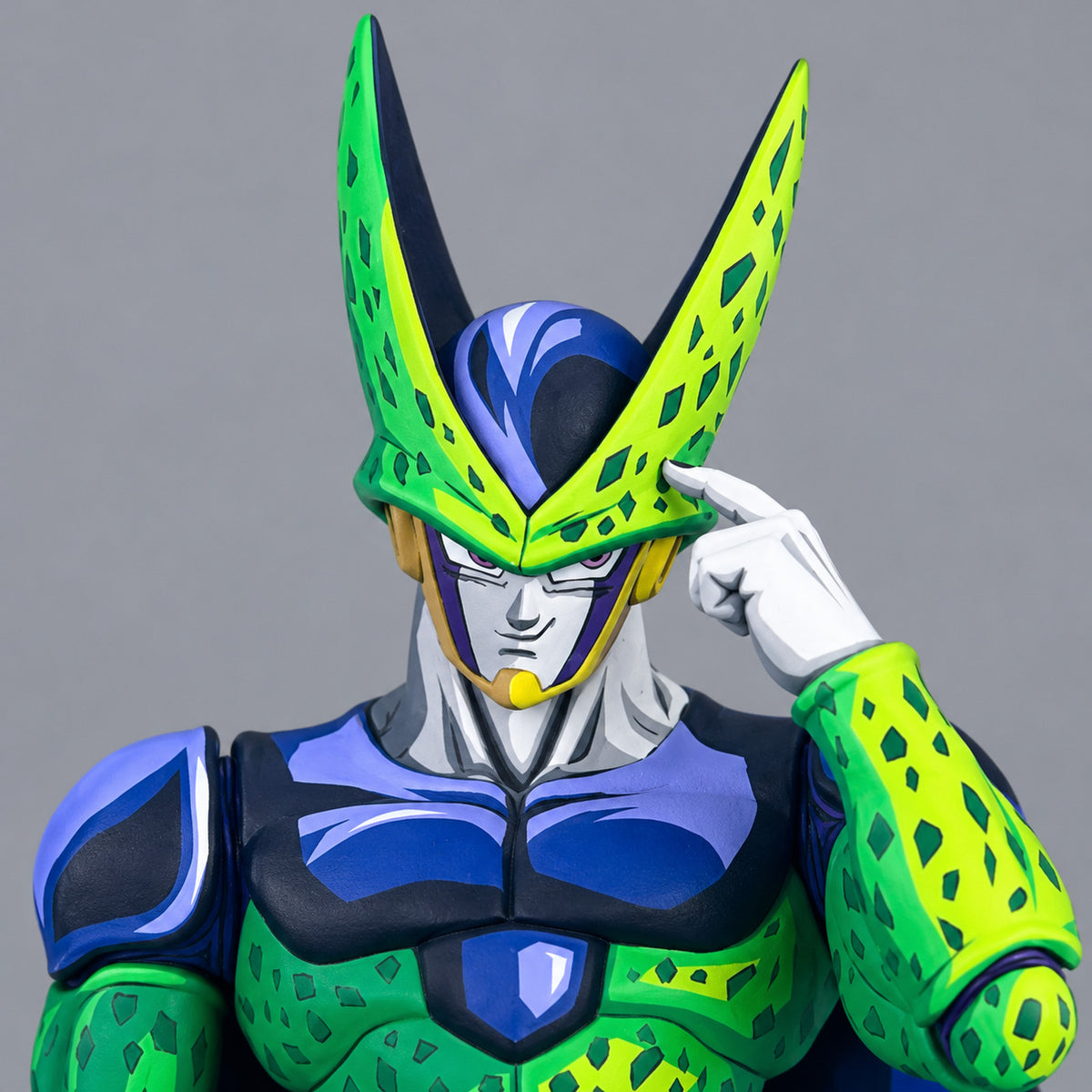Dragon Ball Masterlise Perfect Cell Figure Repaint — head