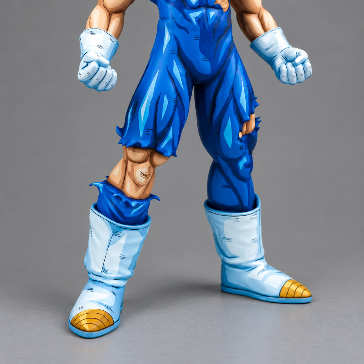 3D Printed Dragon Ball SSJ2 Majin Vegeta Figure Repaint — different angle