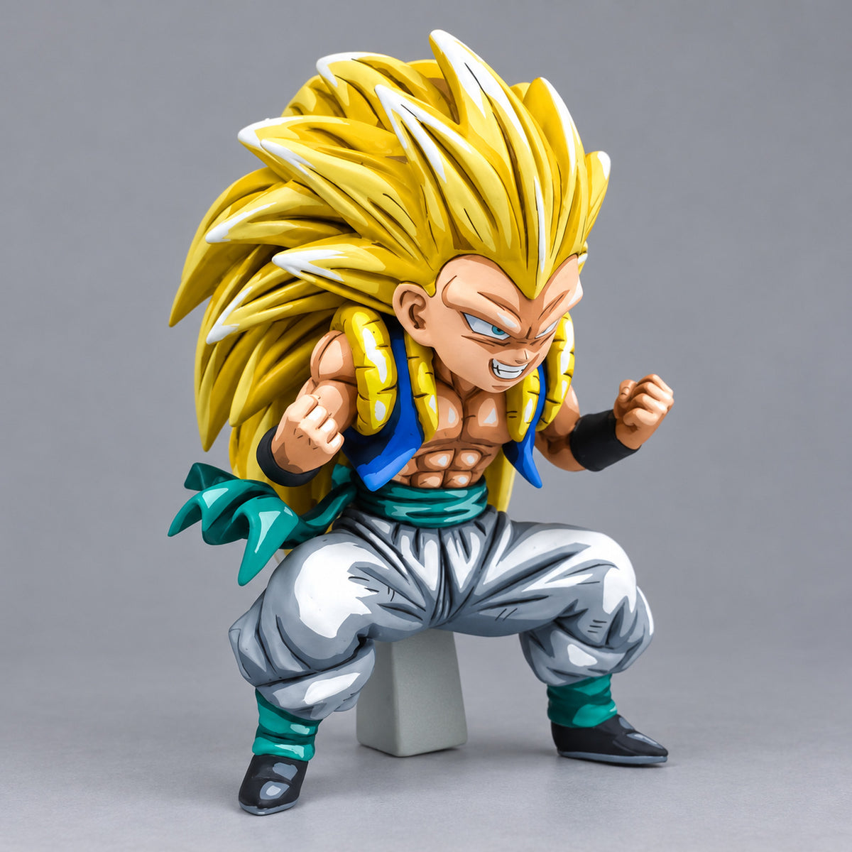 Blood Saiyans Special Gotenks Super Saiyan 3 Figure Repaint — side