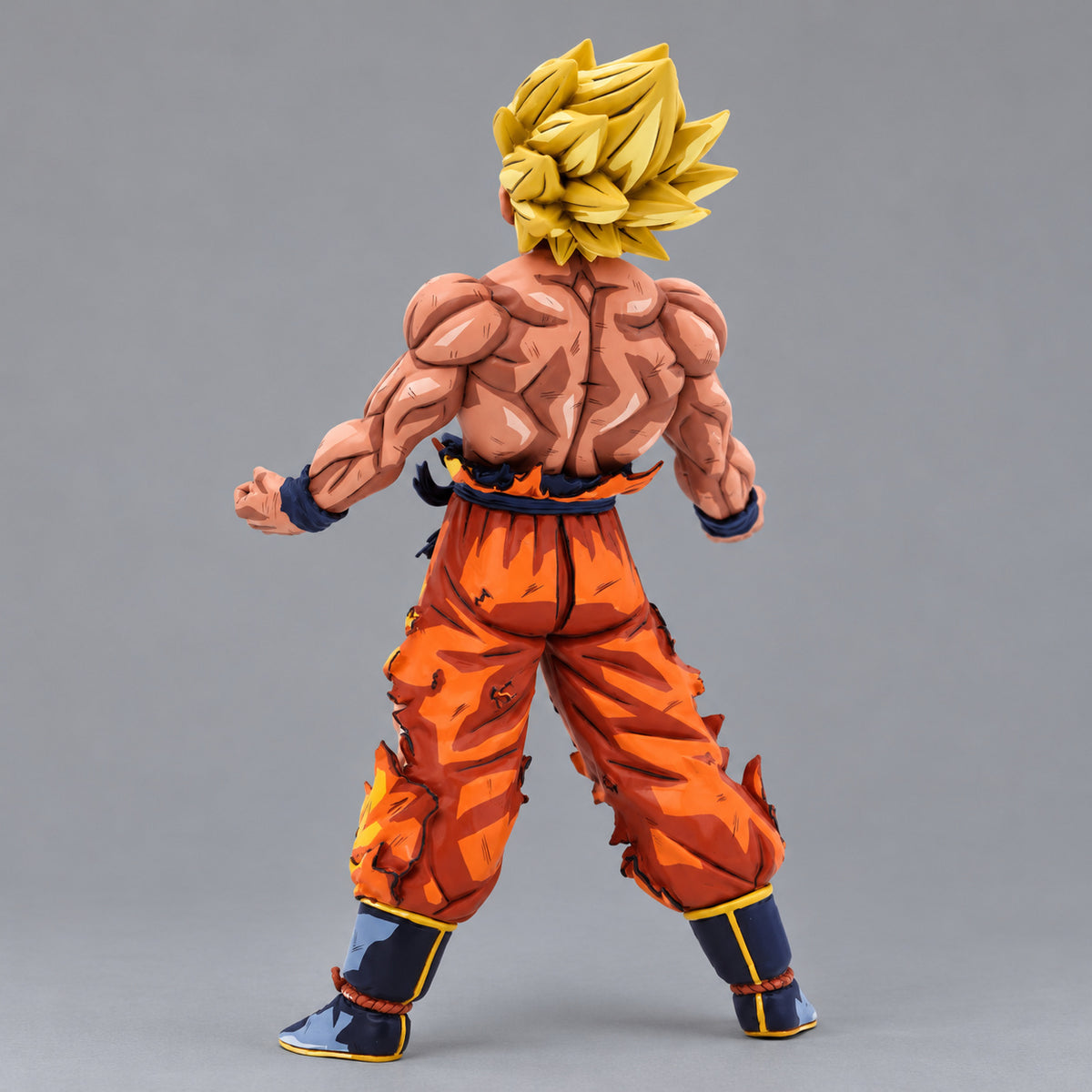 Dragon Ball Z Blood Of Saiyans Son Goku Figure Repaint — Actual rear view