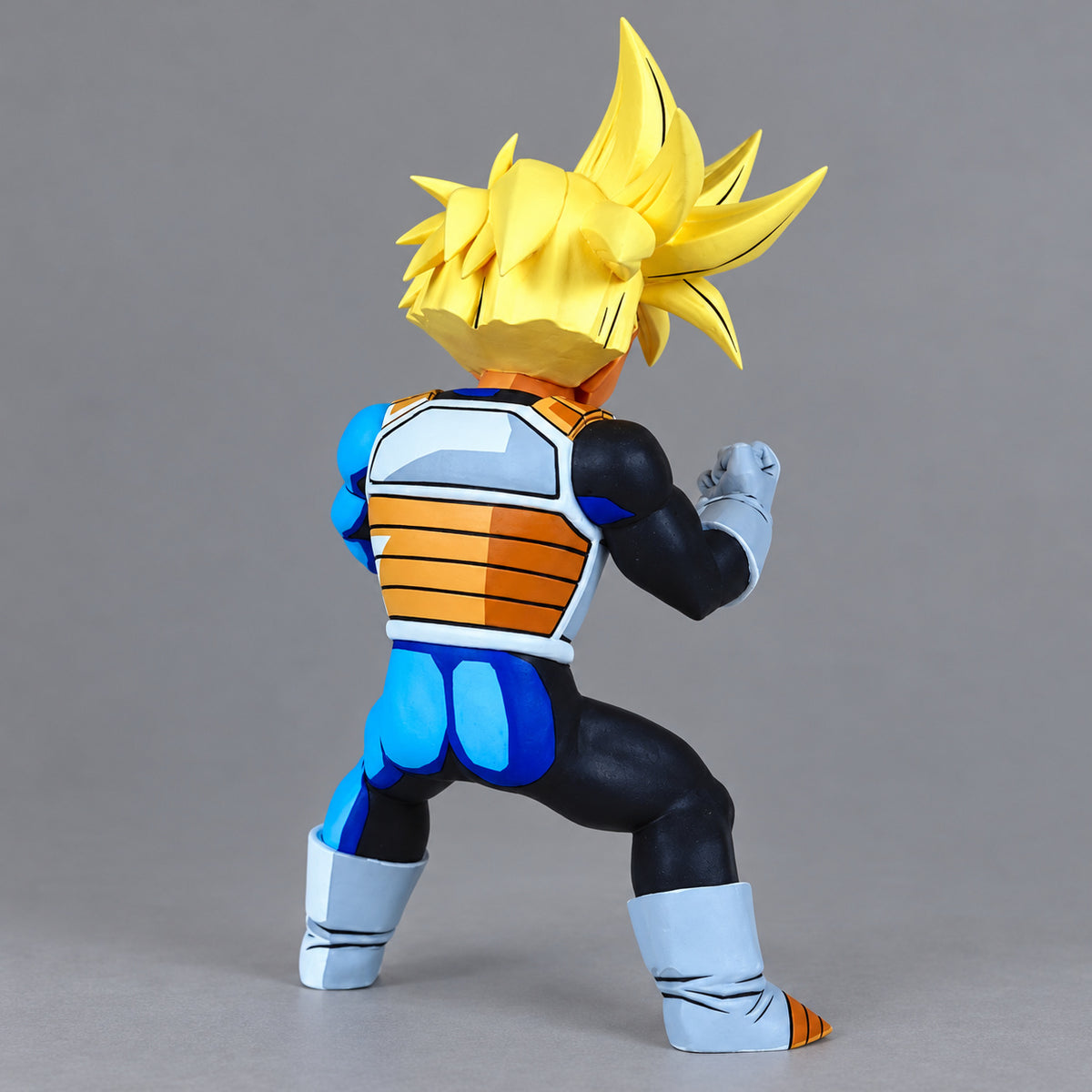 Dragon Ball Super Saiyan Son Gohan Figure Repaint — 15 cm Armoured Version — Photographed rear view