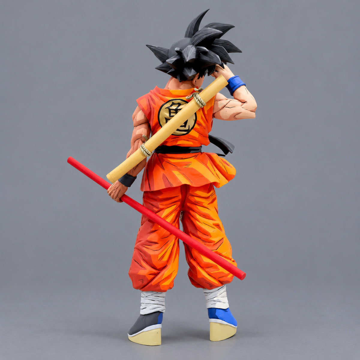 Dragon Ball Z Goodbye Son Goku Figure Repaint — Photographed rear view