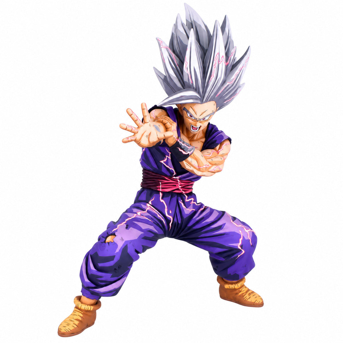 Anime Colour Dragon Ball Son Gohan Beast Figure Repaint — Full figure on white background