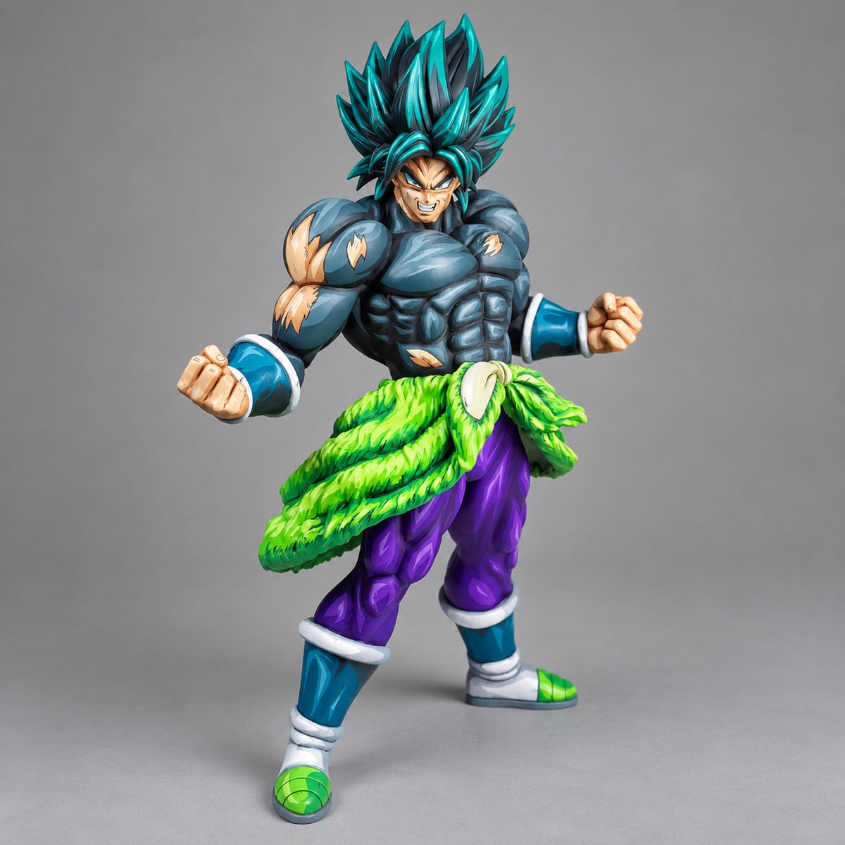 Dragon Ball Super Broly Super Hero Figure Repaint — side view