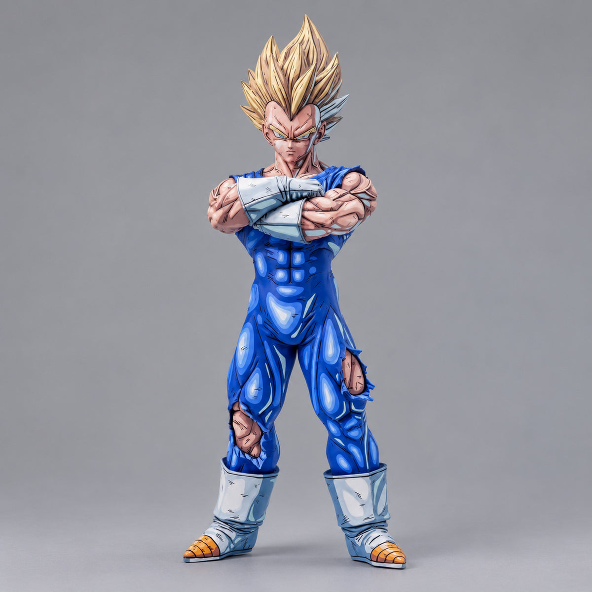 Anime Colour Dragon Ball Majin Vegeta Figure Repaint — side view