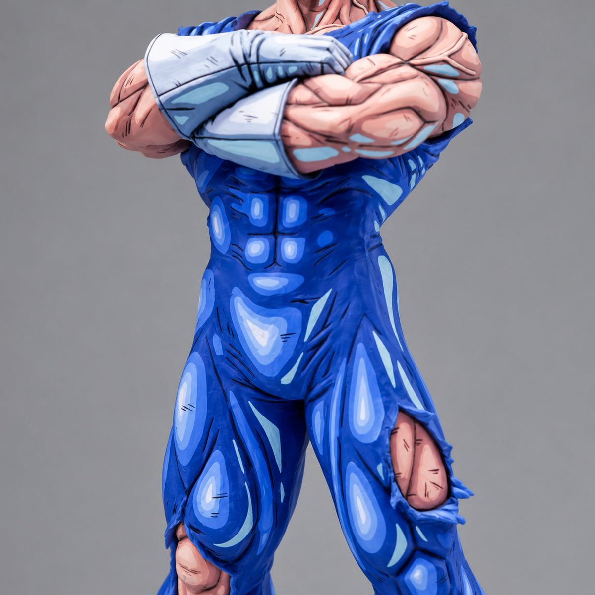 Anime Colour Dragon Ball Majin Vegeta Figure Repaint — body detail