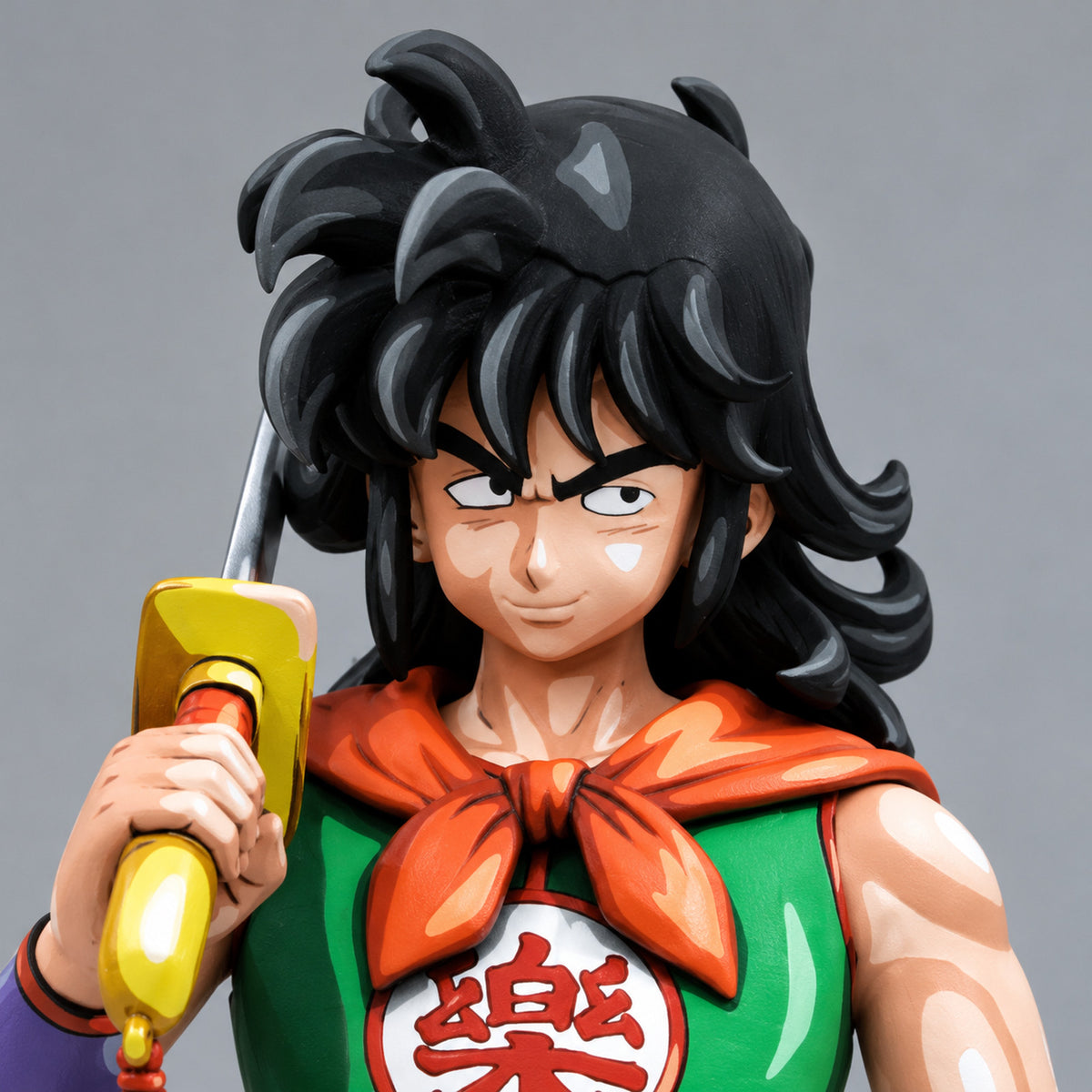 Dragon Ball Yamcha Figure Repaint — head detail