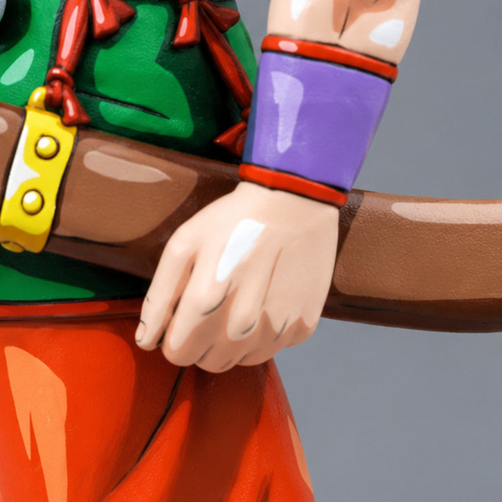 Dragon Ball Yamcha Figure Repaint — close-up of hand and wristband