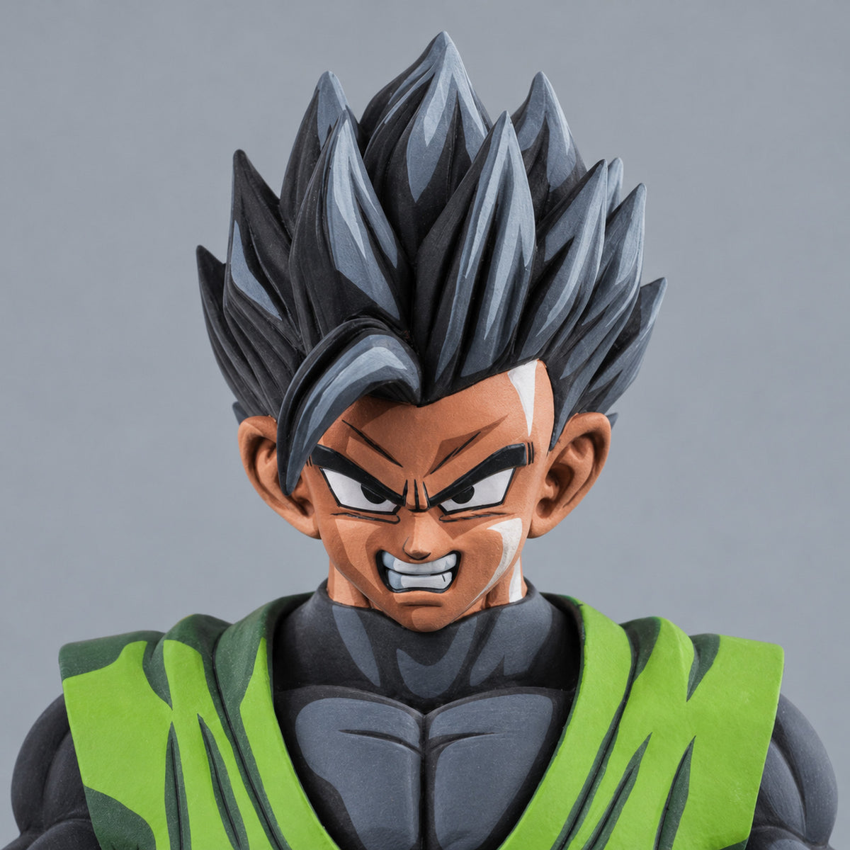 Dragon Ball Z Clearise Gohan Great Saiyaman Figure Repaint — head detail