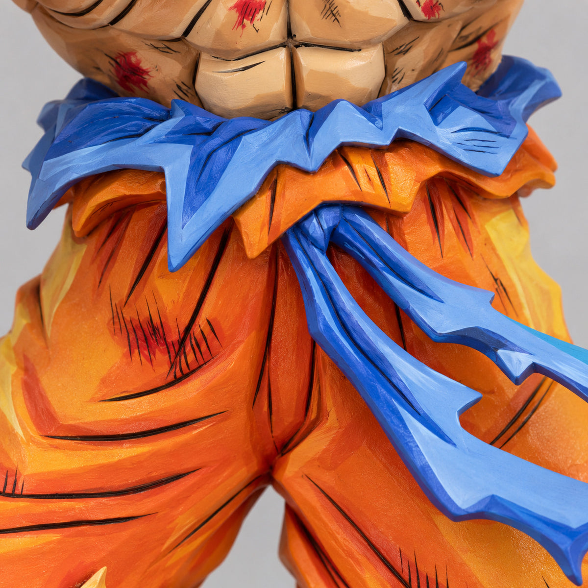 Comic Colour Dragon Ball Goku Super Saiyan Figure Repaint — paintwork detail