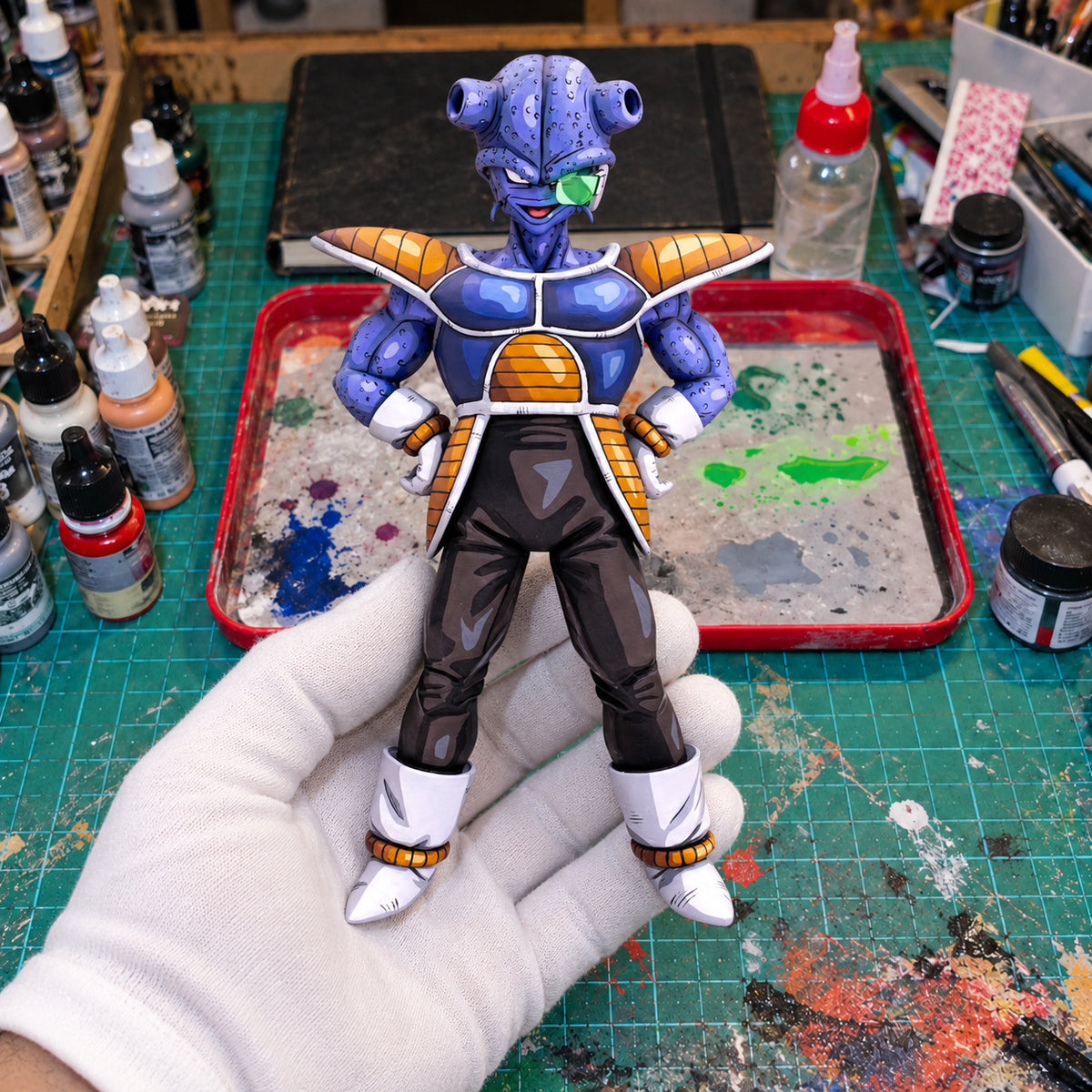 2D Anime Colour Dragon Ball Frieza Army Cui Figure Repaint — workshop view