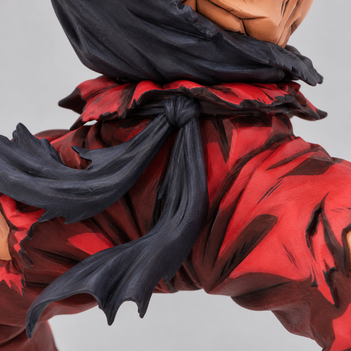 Dragon Ball Legends Goku Figure Repaint – Silver-Hair Colourway — paintwork detail